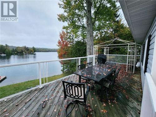 112 Bay Shore Drive, Bancroft, ON - Outdoor With Body Of Water With Deck Patio Veranda With Exterior