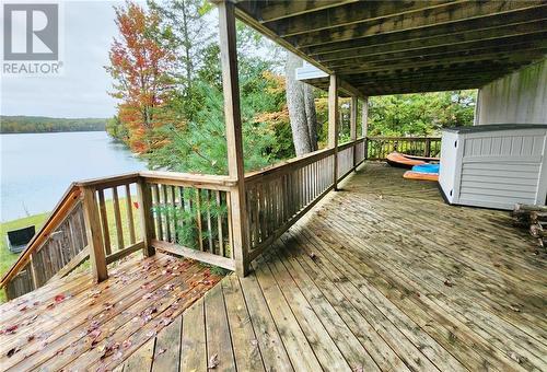 112 Bay Shore Drive, Bancroft, ON - Outdoor With Deck Patio Veranda With Exterior