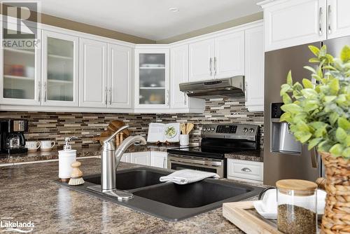 200 Edgemere Road E, Port Sydney, ON - Indoor Photo Showing Kitchen With Double Sink