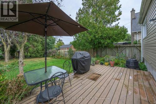 358 Dieppe Street, London, ON - Outdoor With Deck Patio Veranda