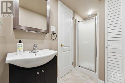 lower level full bath - 20 Forestglade Crescent, Ottawa, ON - Indoor Photo Showing Bathroom