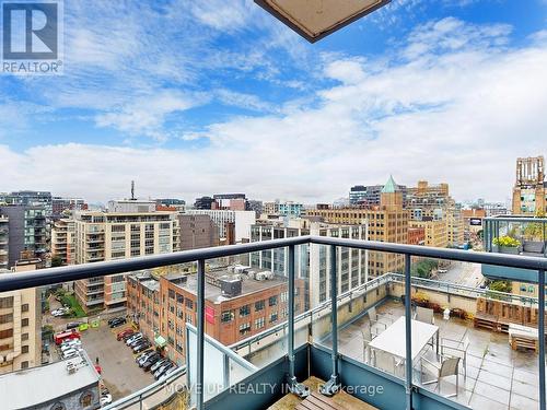 1406 - 438 King Street W, Toronto, ON - Outdoor With Balcony With View