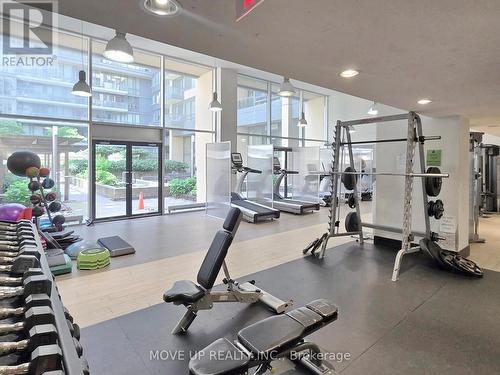 1406 - 438 King Street W, Toronto, ON - Indoor Photo Showing Gym Room