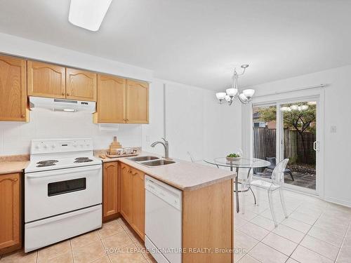 12 Butterchurn Rd, Brampton, ON - Indoor Photo Showing Kitchen With Double Sink