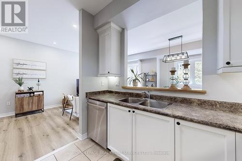 91 - 1250 Saint Martins Drive, Pickering, ON - Indoor Photo Showing Kitchen With Double Sink