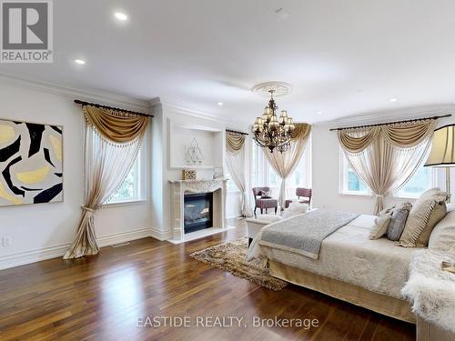 54 Maryvale Crescent, Richmond Hill, ON - Indoor Photo Showing Bedroom With Fireplace