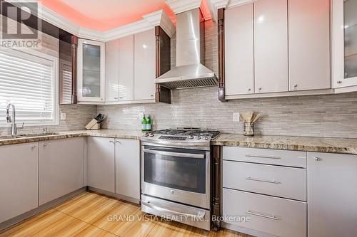 83 Chalkfarm Crescent, Brampton, ON - Indoor Photo Showing Kitchen With Upgraded Kitchen