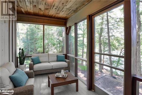 Virtually staged - 1470 Island 90, Port Severn, ON - Indoor Photo Showing Living Room