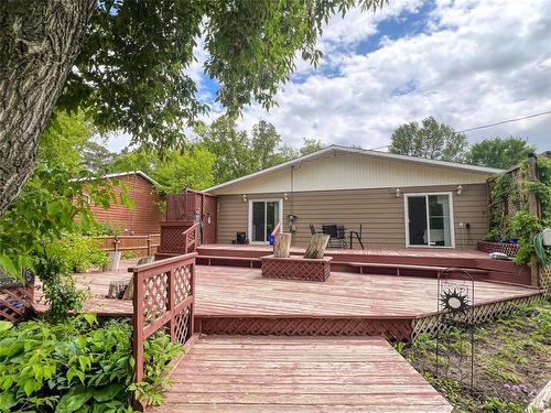 215 Aberdeen Avenue, Brandon, MB - Outdoor With Deck Patio Veranda With Exterior