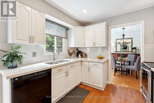 14 Mattawa Court, Whitby (Lynde Creek), ON - Indoor Photo Showing Kitchen With Double Sink