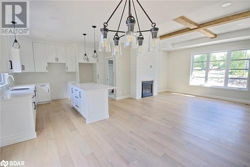 0 Squire Road, Stirling, ON - Indoor Photo Showing Kitchen With Fireplace