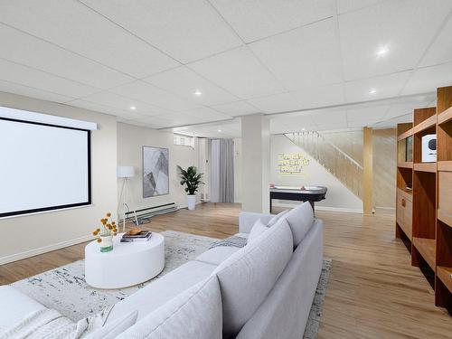 Family room - 11861 Rue Poincaré, Montréal (Ahuntsic-Cartierville), QC - Indoor