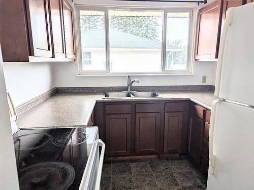 110 Parkdale Road, Dryden, ON - Indoor Photo Showing Kitchen With Double Sink