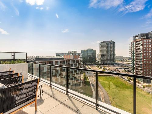 Patio - 302-505 Rue De L'Escale, Brossard, QC - Outdoor With Balcony With View