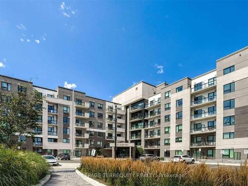 612-1105 Leger Way, Milton, ON - Outdoor With Balcony With Facade