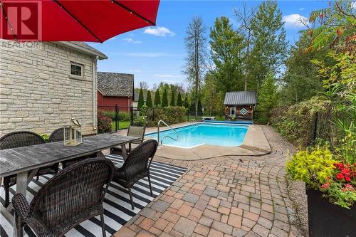 160 Poplar Ridge Road, Pembroke, ON - Outdoor With In Ground Pool With Exterior