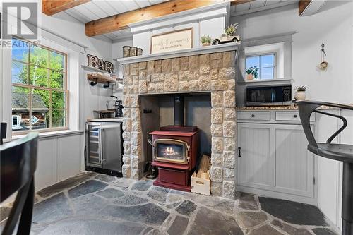 160 Poplar Ridge Road, Pembroke, ON - Indoor Photo Showing Other Room With Fireplace