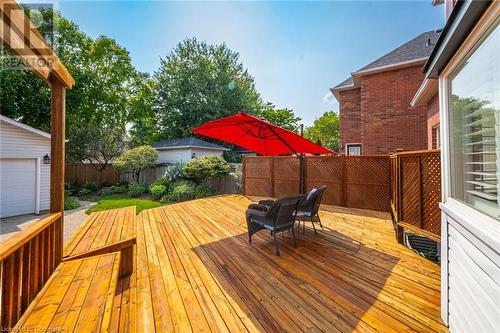 2484 Capilano Crescent, Oakville, ON - Outdoor With Deck Patio Veranda With Exterior