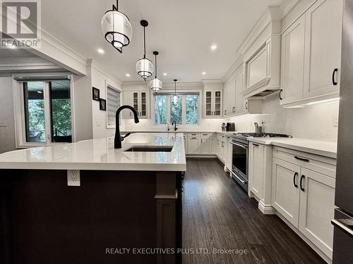 3 Larry Street, Caledon, ON - Indoor Photo Showing Kitchen With Upgraded Kitchen