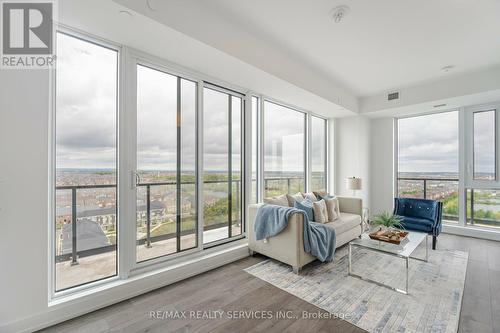 1202 - 225 Veterans Drive, Brampton, ON - Indoor Photo Showing Living Room