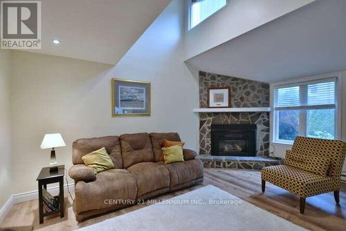 13 Trafalgar Road, Collingwood, ON - Indoor Photo Showing Living Room With Fireplace