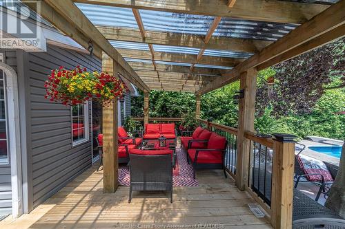 224 Caruhel, Lakeshore, ON - Outdoor With Deck Patio Veranda With Exterior