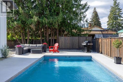 475 Eldorado Road, Kelowna, BC - Outdoor With In Ground Pool With Backyard