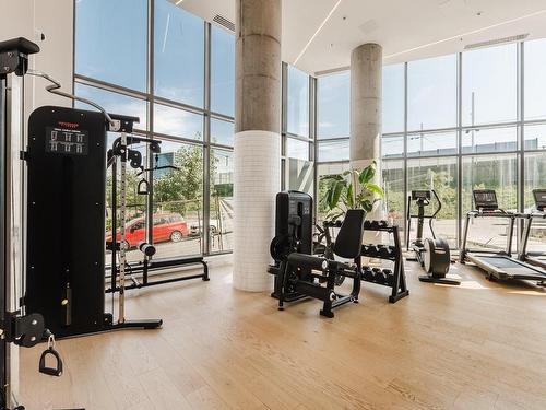 Exercise room - 408-100 Rue Murray, Montréal (Le Sud-Ouest), QC - Indoor Photo Showing Gym Room