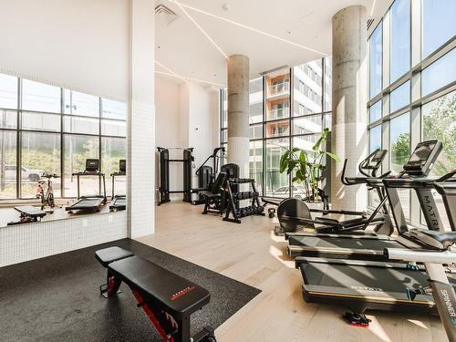 Exercise room - 408-100 Rue Murray, Montréal (Le Sud-Ouest), QC - Indoor Photo Showing Gym Room