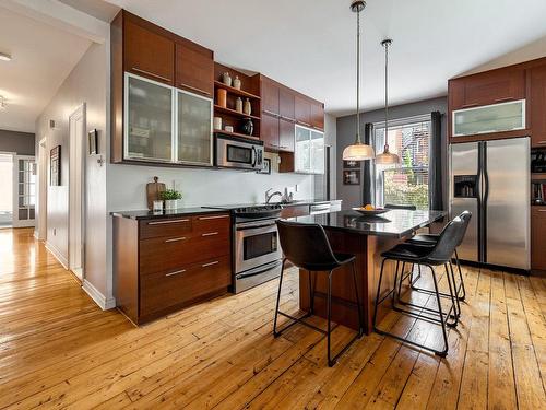 Kitchen - 1814  - 1822 Av. William-David, Montréal (Mercier/Hochelaga-Maisonneuve), QC - Indoor Photo Showing Kitchen With Upgraded Kitchen