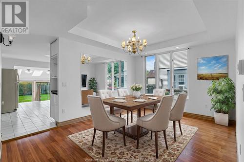 345 Mcewan, Windsor, ON - Indoor Photo Showing Dining Room