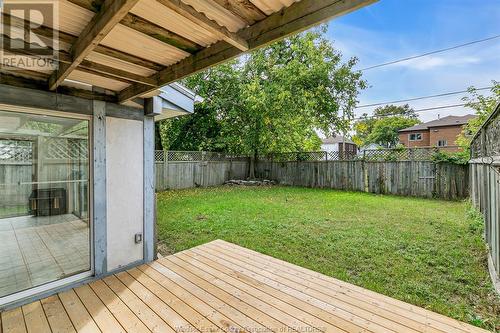 345 Mcewan, Windsor, ON - Outdoor With Deck Patio Veranda With Exterior