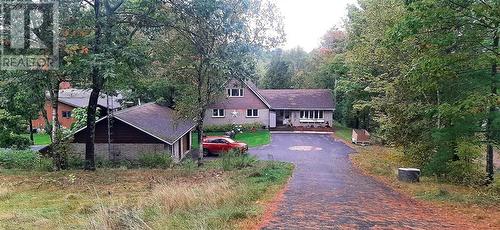 View from top parking and road down into driveway and garage. - 324 Rantz Road, Petawawa, ON - Outdoor