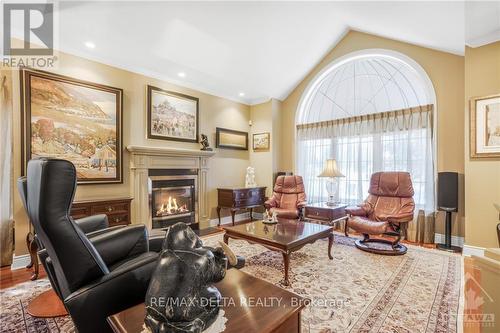 137 Beaumont Avenue, Prescott And Russell, ON - Indoor Photo Showing Living Room With Fireplace