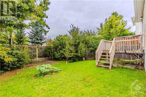 NORTHWEST exposure deep backyard with NO REAR NEIGHBORS! - 48 Maricona Way, Ottawa, ON - Outdoor