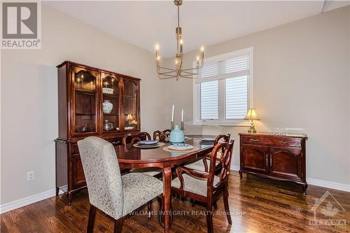 48 Maricona Way, Ottawa, ON - Indoor Photo Showing Dining Room