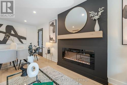 5 Rowse Crescent, Toronto, ON - Indoor With Fireplace