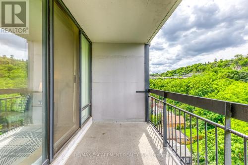 1205 - 150 Charlton Avenue E, Hamilton, ON - Outdoor With Balcony With Exterior