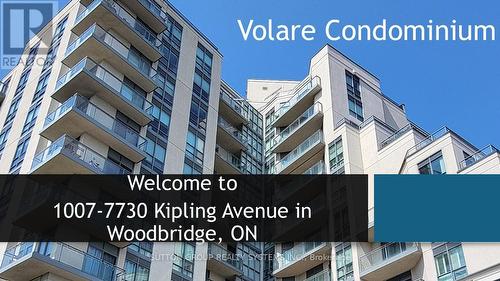 1007 - 7730 Kipling Avenue, Vaughan, ON - Outdoor