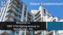 1007 - 7730 Kipling Avenue, Vaughan, ON  - Outdoor 