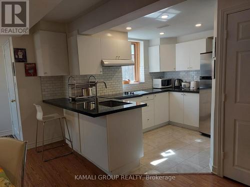 Bsmt - 53 Hawkes Drive, Richmond Hill, ON - Indoor Photo Showing Kitchen With Double Sink