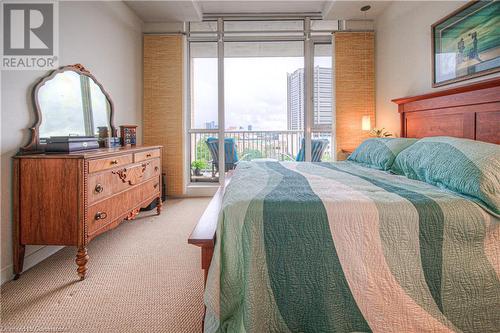 191 King Street S Unit# 908, Waterloo, ON - Indoor Photo Showing Bedroom