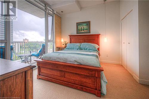 191 King Street S Unit# 908, Waterloo, ON - Indoor Photo Showing Bedroom