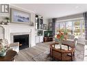 475 - 479 Eldorado Road, Kelowna, BC  - Indoor Photo Showing Living Room With Fireplace 