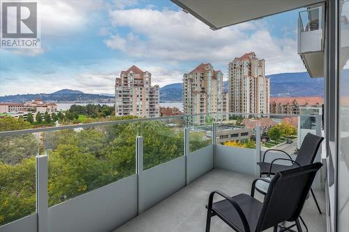 1181 Sunset Drive Unit# 706, Kelowna, BC - Outdoor With Balcony With View