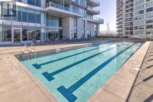 1181 Sunset Drive Unit# 706, Kelowna, BC - Outdoor With In Ground Pool