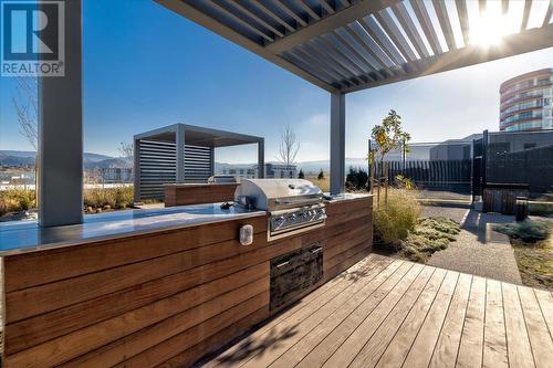 1181 Sunset Drive Unit# 706, Kelowna, BC - Outdoor With Deck Patio Veranda With Exterior