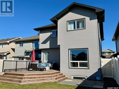 5331 Universal Crescent, Regina, SK - Outdoor With Deck Patio Veranda With Exterior