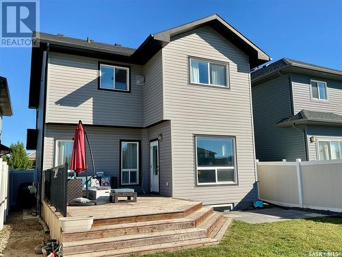 5331 Universal Crescent, Regina, SK - Outdoor With Deck Patio Veranda With Exterior