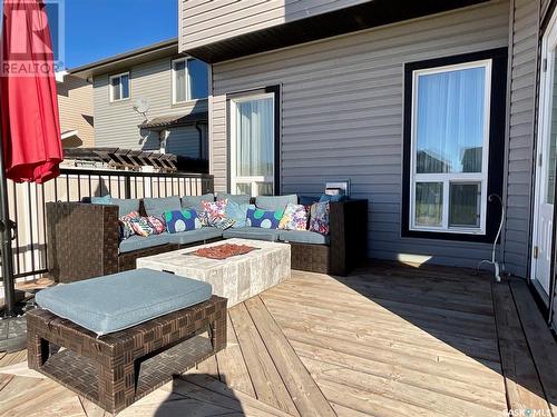 5331 Universal Crescent, Regina, SK - Outdoor With Deck Patio Veranda With Exterior